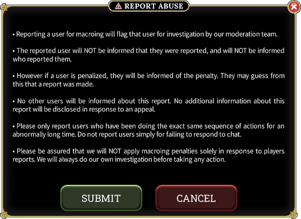 Report Abuse step 2